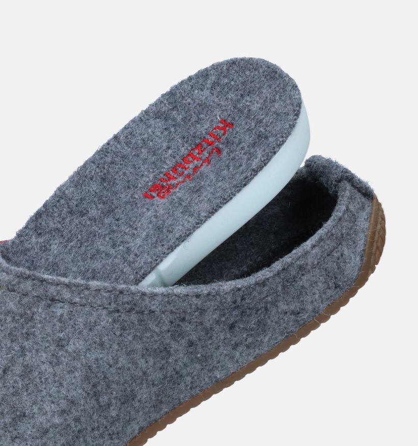Living Kitzbühel Pantoufles ouvertes en Gris pour femmes (332434) - pour semelles orthopédiques