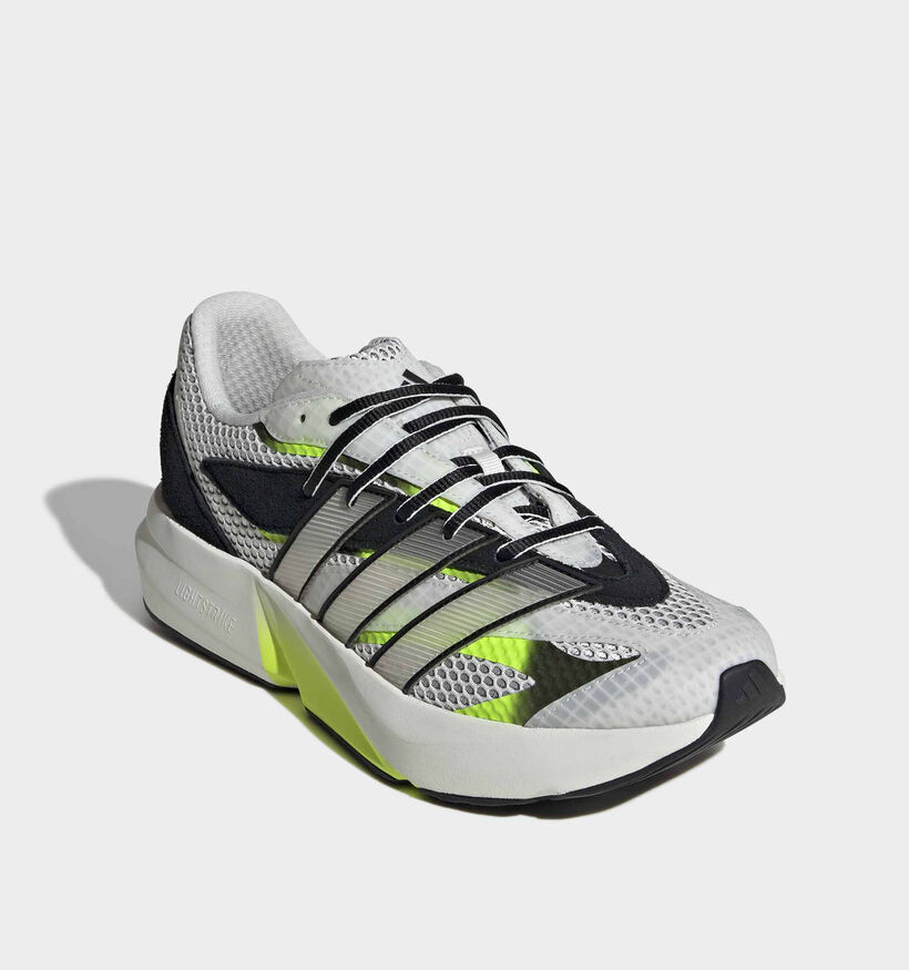 Adidas Lightblaze Baskets basses en Blanc pour hommes (372942)
