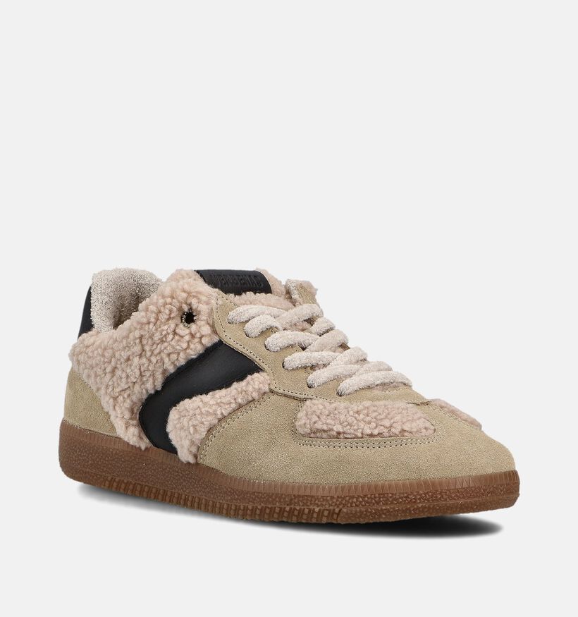 Verbenas Sora Nairobi Beige Sneakers voor dames (364408) - geschikt voor steunzolen