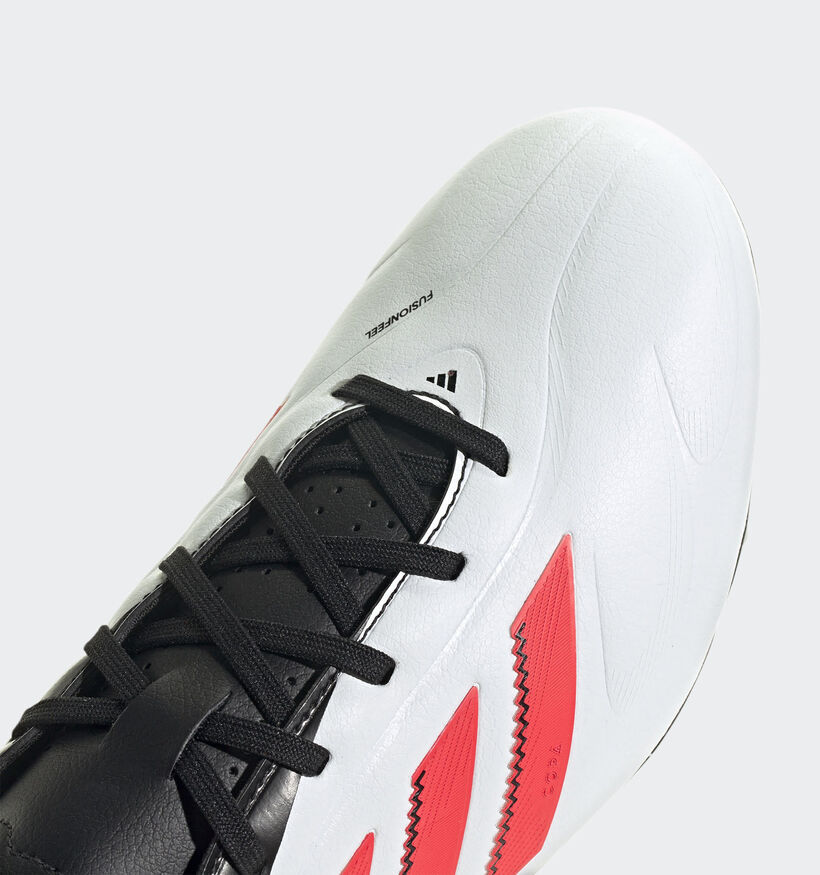 adidas Copa Pure III League Chaussures de foot en Blanc/Noir pour hommes (366390) - pour semelles orthopédiques