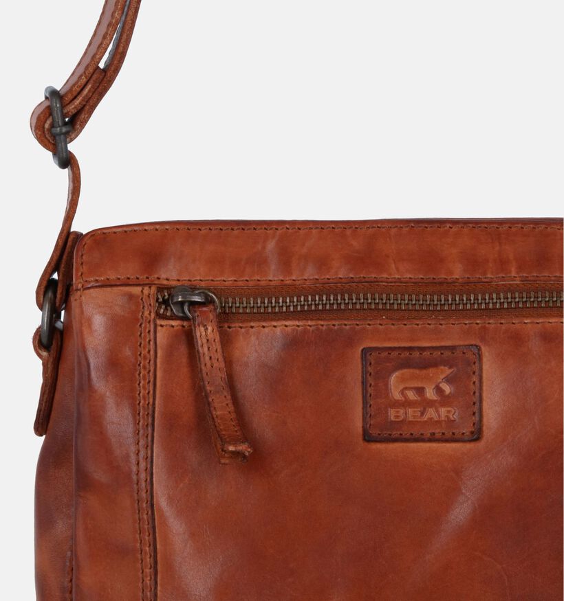 Bear Design Cognac Crossbody tas voor dames (342778)