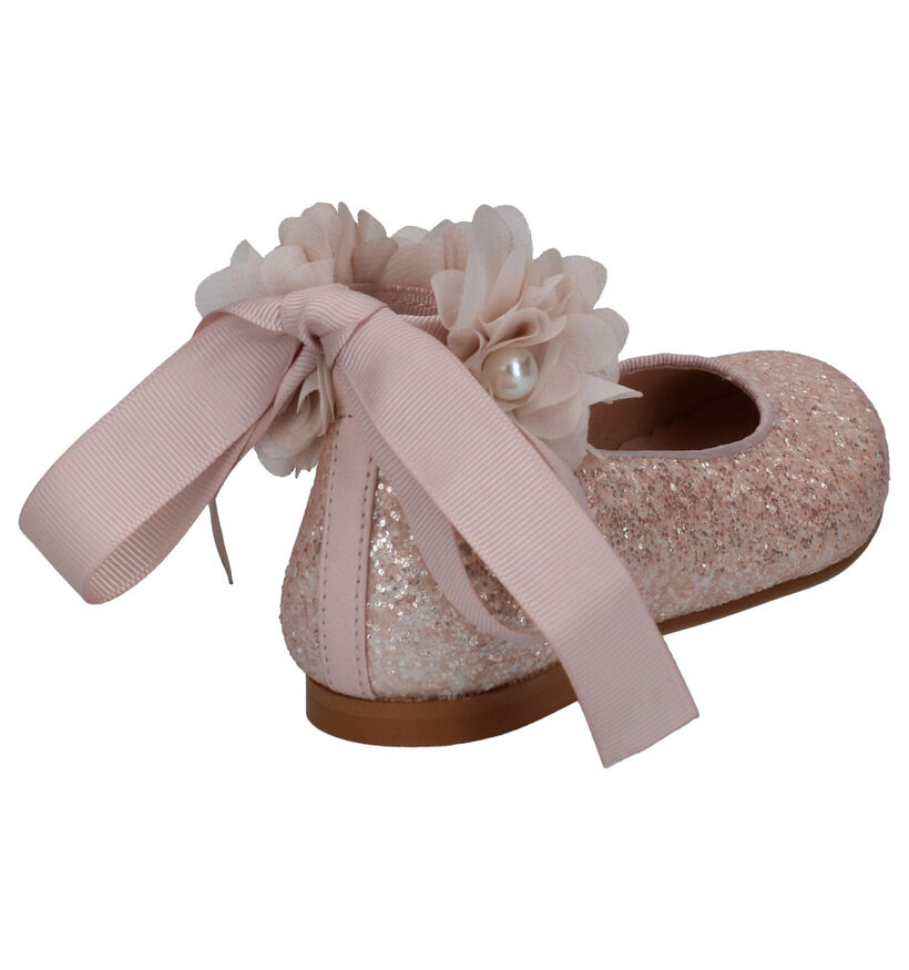 Oca-Loca Ballerines en Rose clair en cuir (266801)