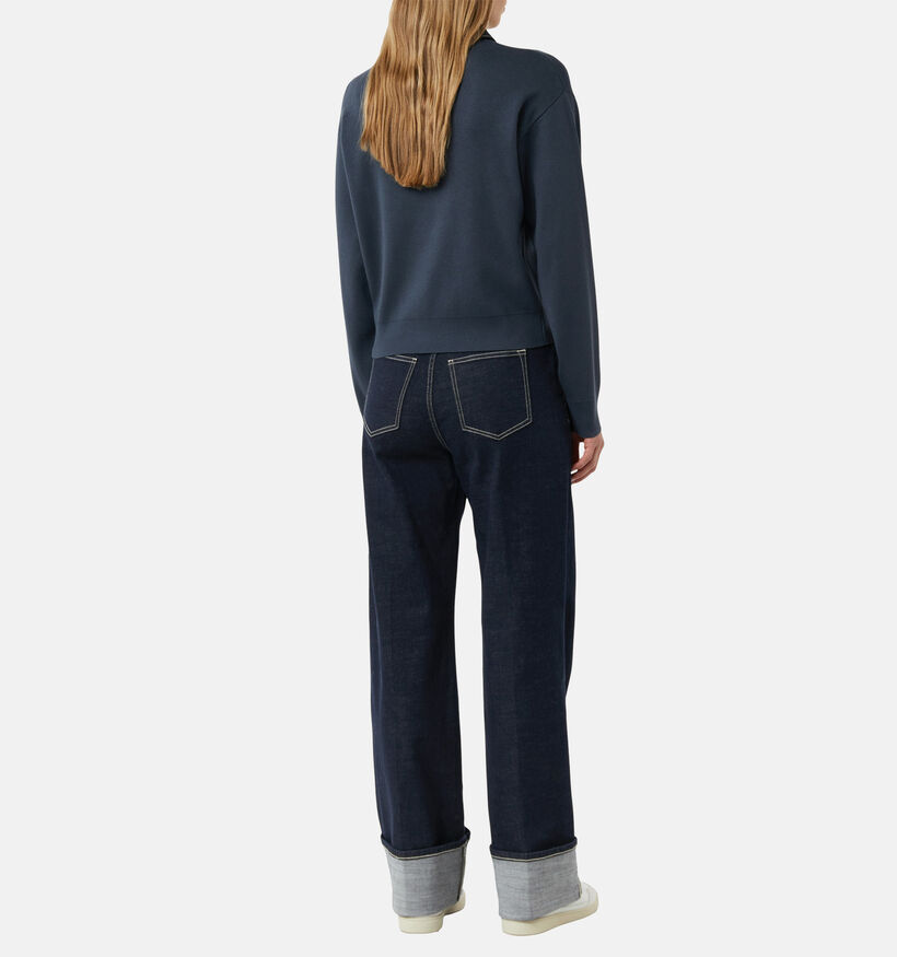 comma Pull en Bleu pour femmes (364876)