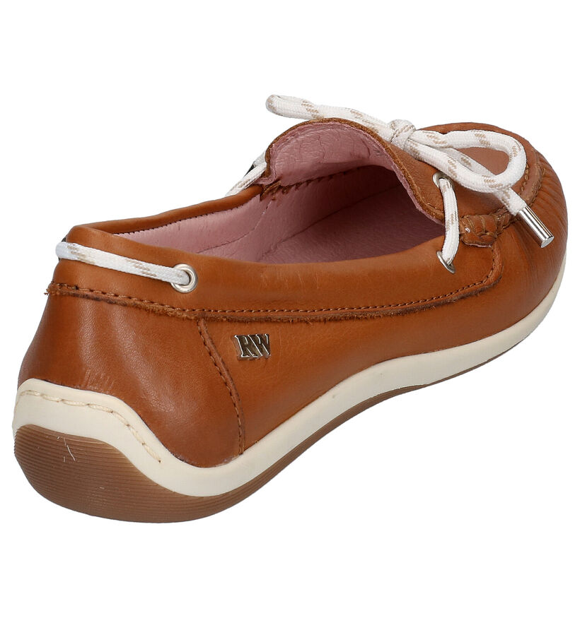 River Woods Mocassins en Blanc en cuir (271156)