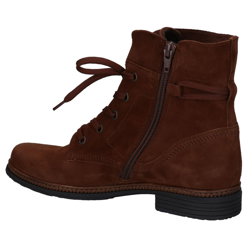 Gabor Best Fitting Bottillons en Brun pour femmes (294736) - pour semelles orthopédiques