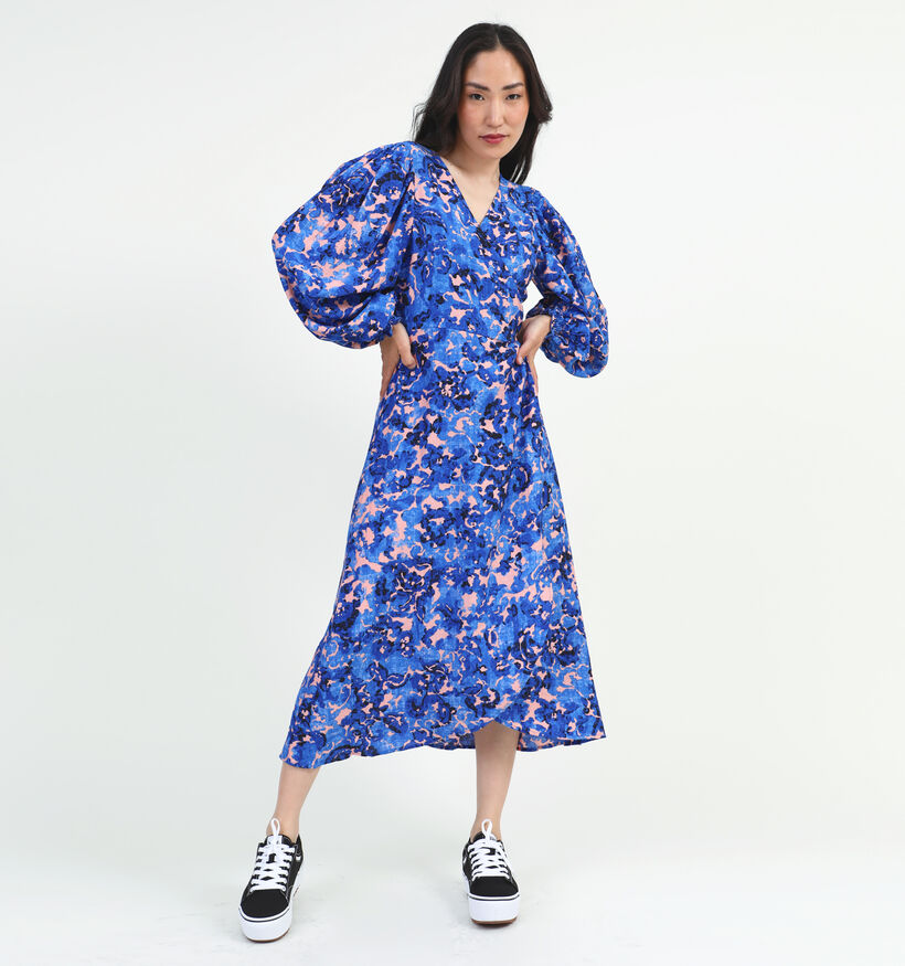 Vila Elena Ira Robe ligna A en Bleu pour femmes (332082)