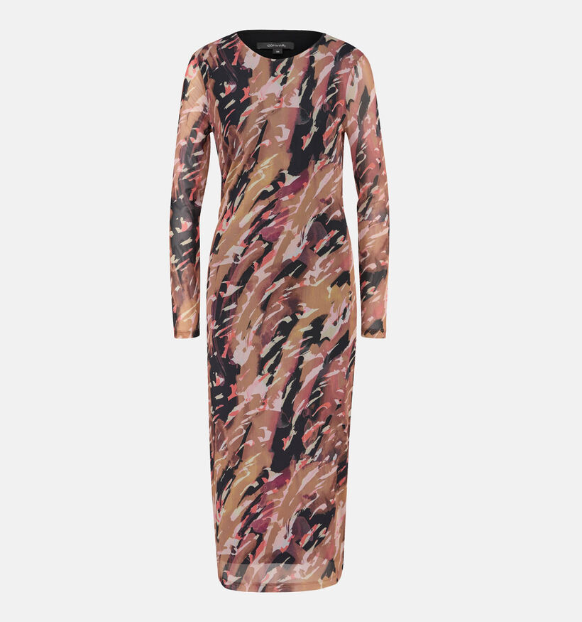 comma Robe en Brun pour femmes (334789)