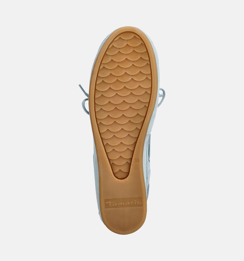 Tamaris Chaussures bateau en Bleu clair pour femmes (381326)