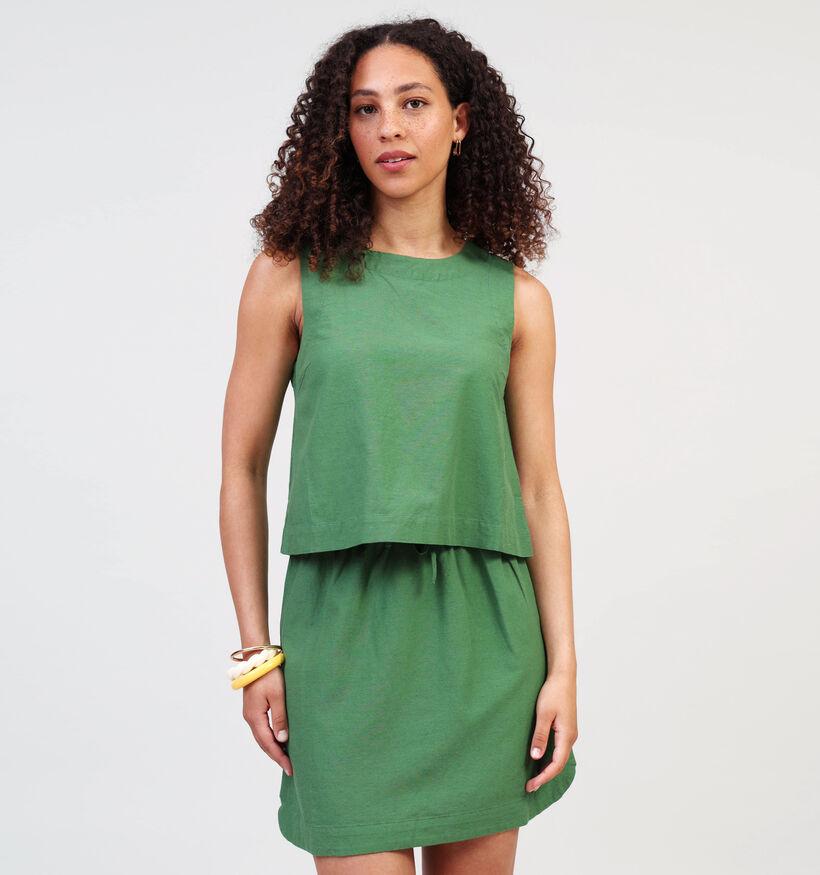 Pieces Tera Groen Topje voor dames (357402)