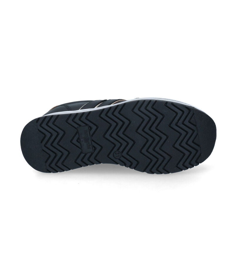 NeroGiardini Baskets basses en Noir pour filles (315935) - pour semelles orthopédiques