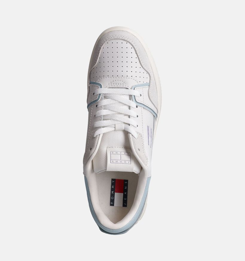 Tommy Hilfiger Tommy Jeans Retro Witte Sneakers voor dames (358701) - geschikt voor steunzolen