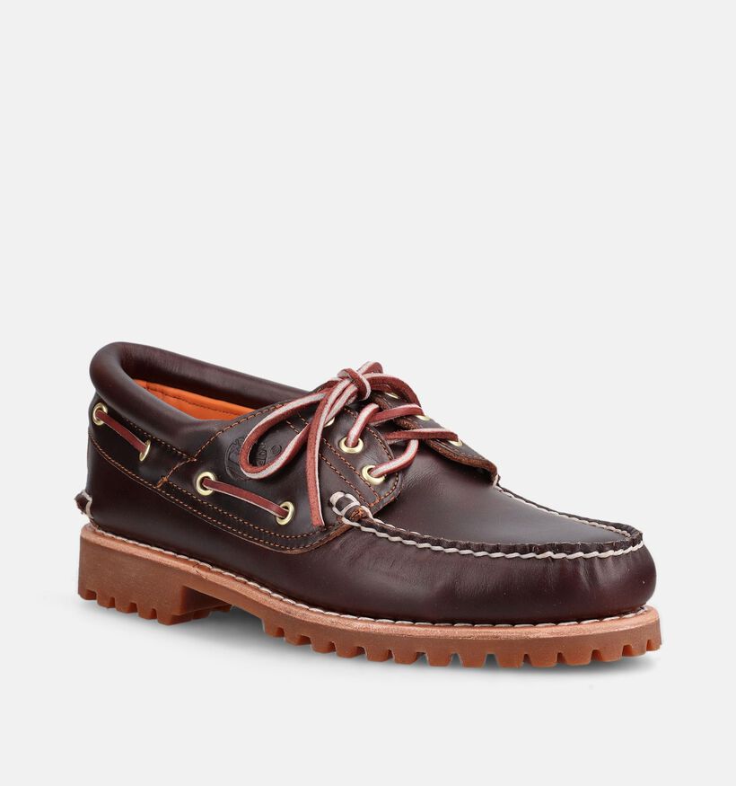 Timberland Authentic Boat Shoe Donkerbruine Bootschoenen voor heren (376452)