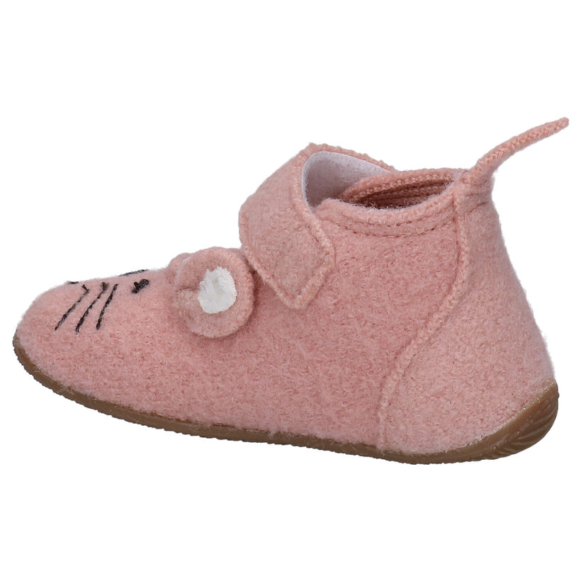 Living Kitzbühel Pantoufles fermées en Rose en textile (281187)