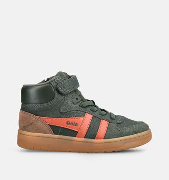 Gola High Sneakers dark khaki/moody orange/tobacco/gum