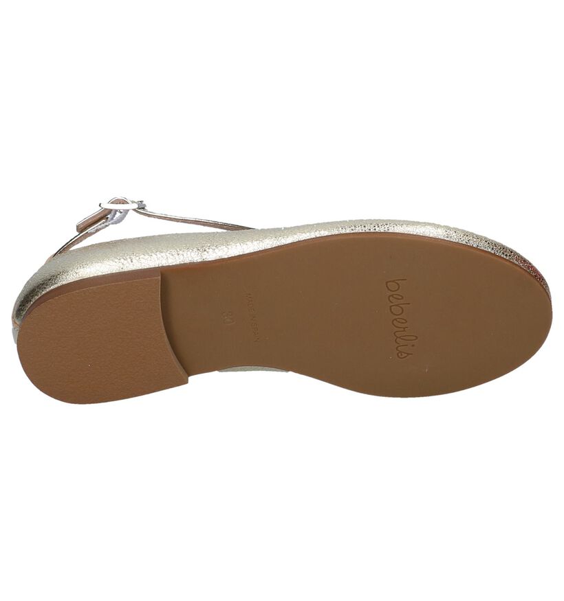 Beberlis Ballerines en Or en cuir (245717)