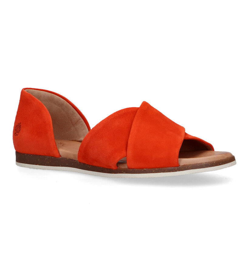 Apple of Eden Chuisi Sandales en Orange pour femmes (322606)