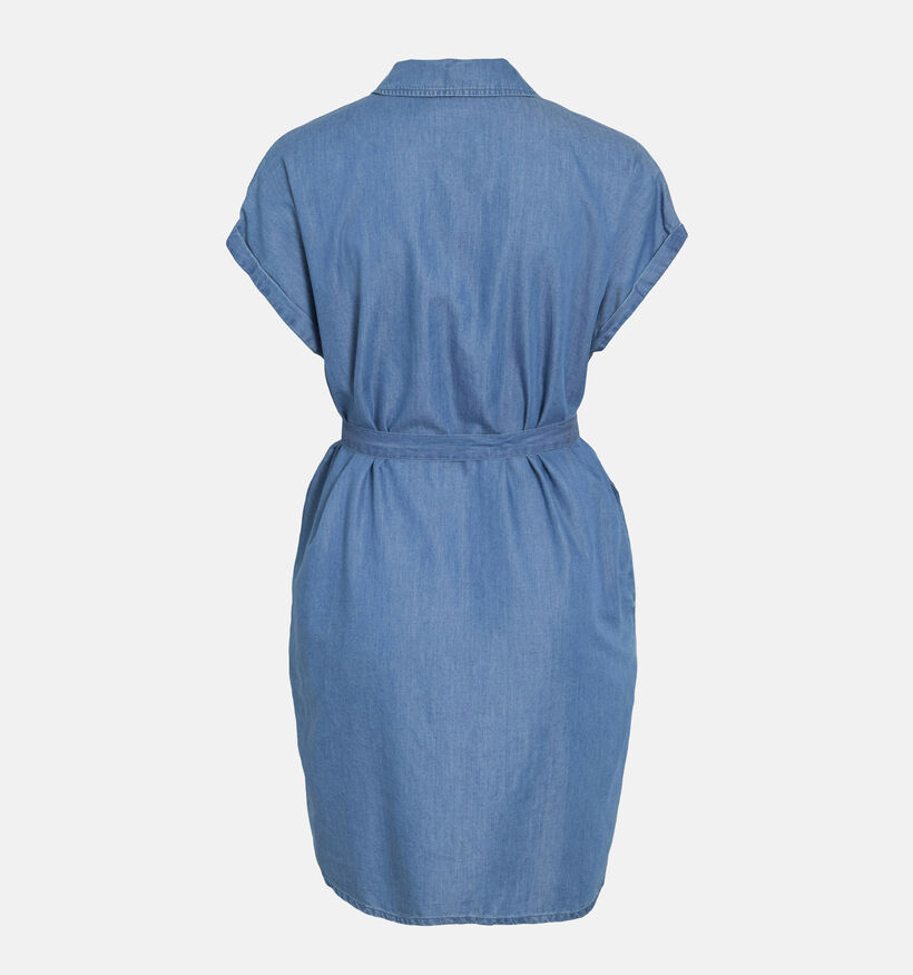 Vila Nori Denim Blauwe Hemdjurk voor dames (368067)