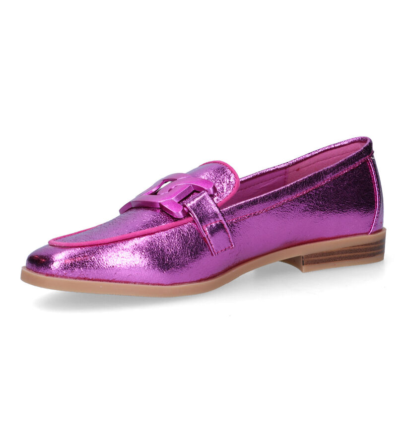 La Strada Loafers en Rose fuchsia pour femmes (325662)