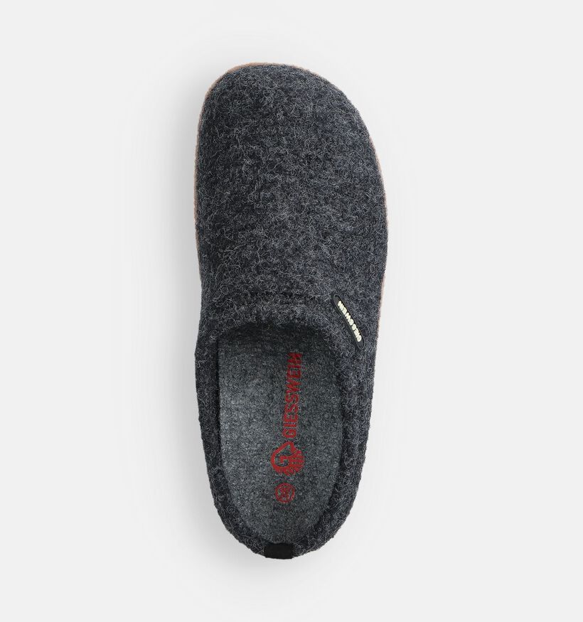 Giesswein Veitsch Pantoufles fermées en Bleu Giesswein Veitsch Pantoufles fermées en Gris pour femmes (370249)