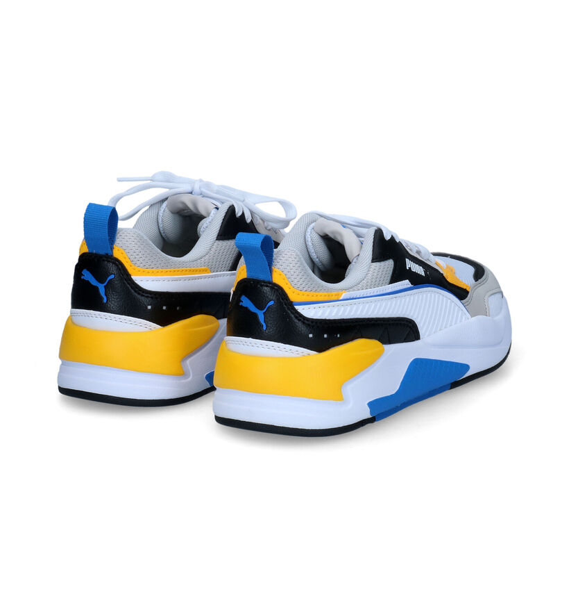 Puma X-Ray 2 Square Jr Witte Sneakers in kunstleer (311269)