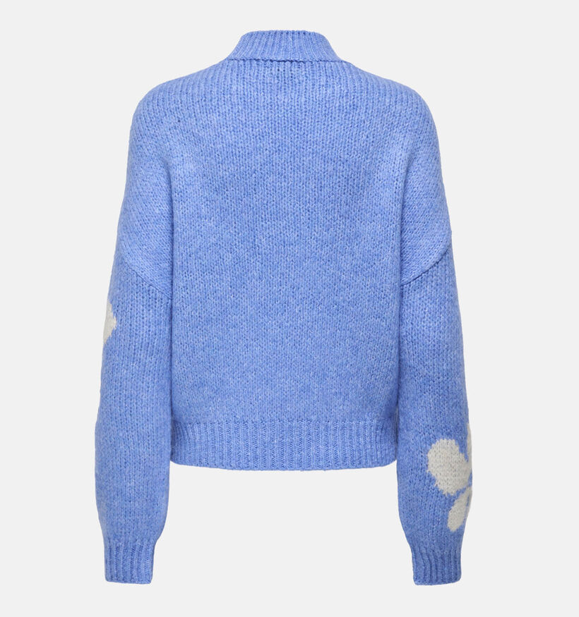 JDY Kilian Flower Blauwe Trui voor dames (365961)