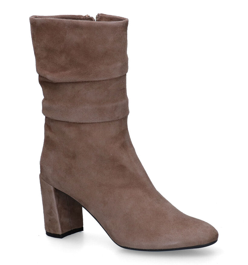 Signatur Bottes courtes en Taupe pour femmes (308200)