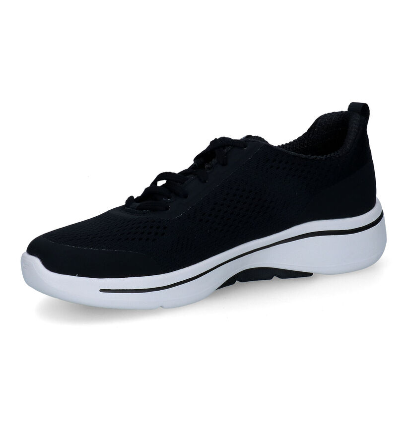 Skechers Go Walk Arch Fit Motion Breeze Blauwe Sneakers in stof (310877)