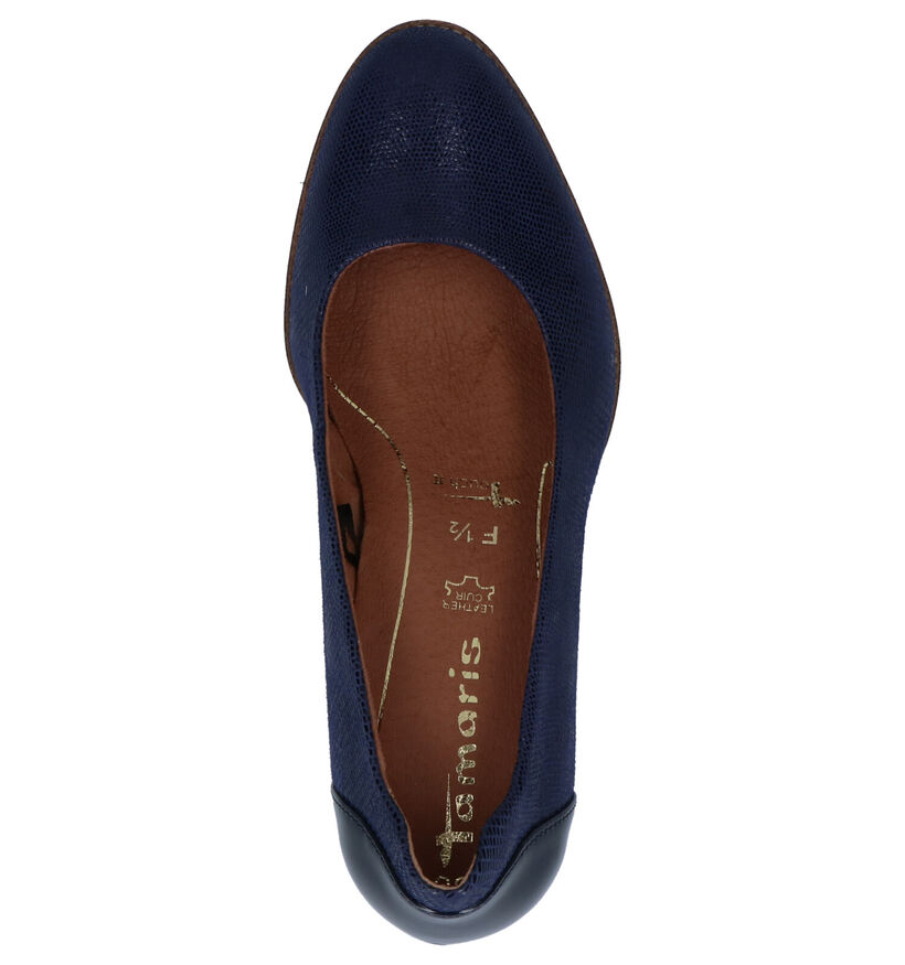 Tamaris Escarpins classique en Bleu foncé en simili cuir (270202)