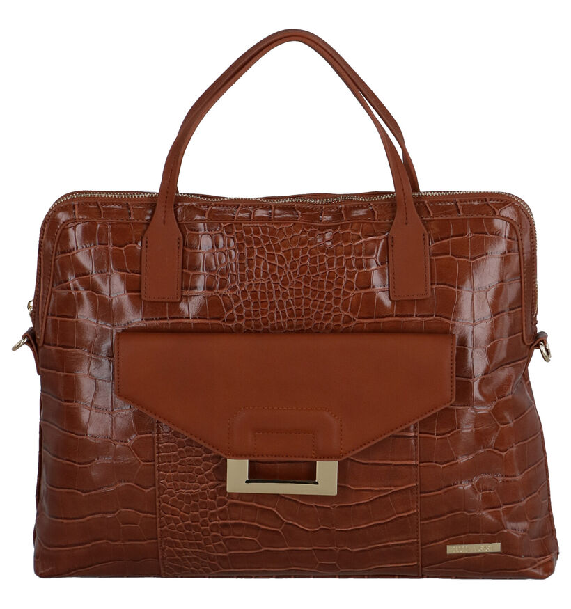 Bulaggi Cynthia Cognac Laptoptas in kunstleer (262888)