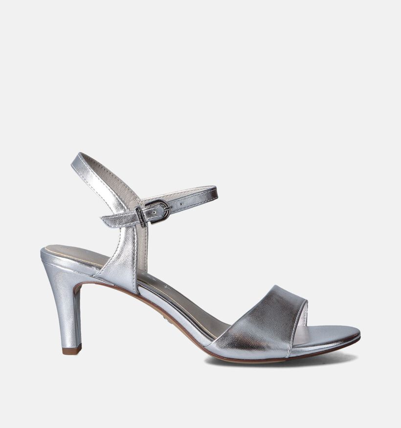 Tamaris Sandales à Talons en Argent pour femmes (354301)