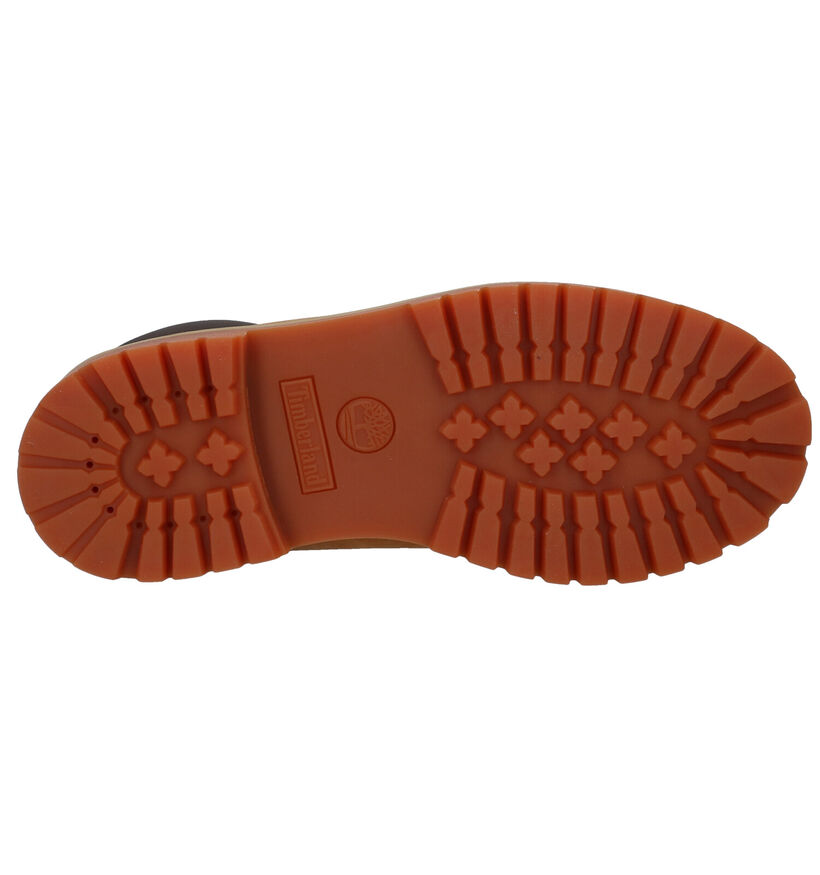 Timberland 6 Inch Premium WP Bottines en Brun pour garçons (313065) - pour semelles orthopédiques