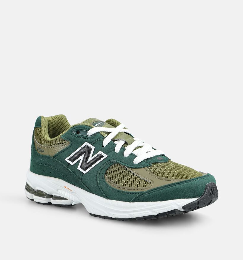 New Balance 2002R Groene Sneakers voor jongens, meisjes (375260)
