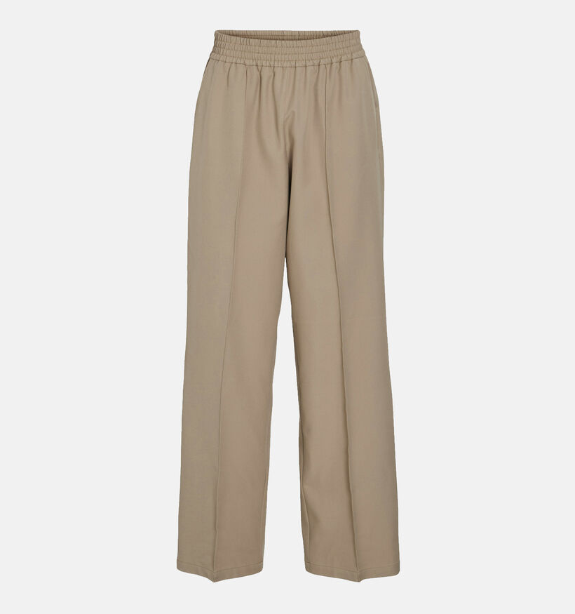 Vila Winnie Beige Wijde broek voor dames (348771)