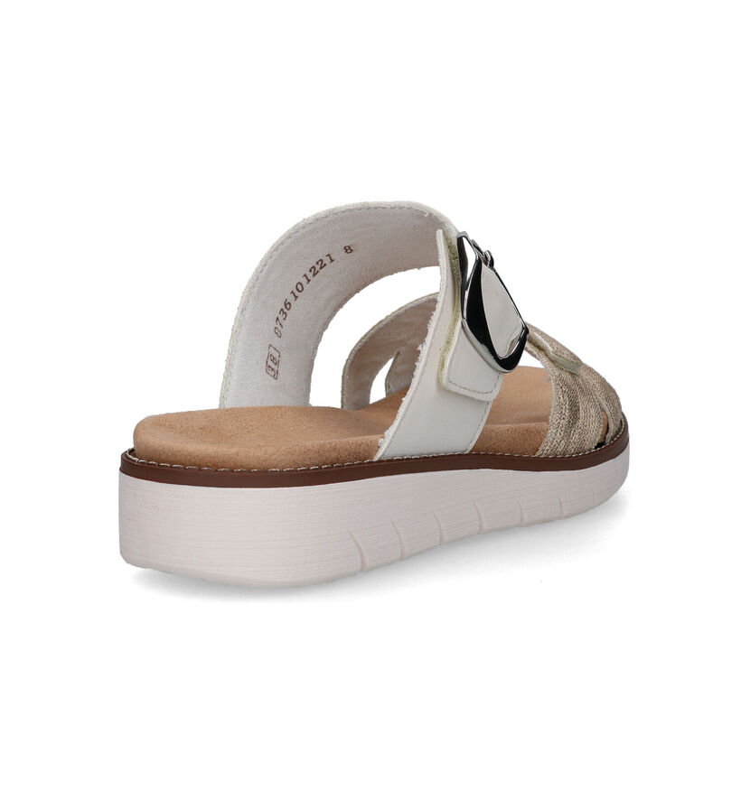 Remonte Beige Slippers voor Steunzolen voor dames (323554) - geschikt voor steunzolen