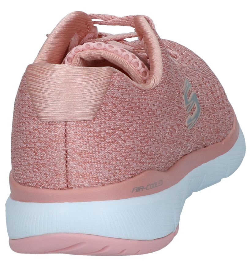 Flex Appeal Baskets basses en Rose en textile (240439)