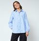 Sisters Point Istea Embroidery Lichtblauwe Hemd voor dames (374887)