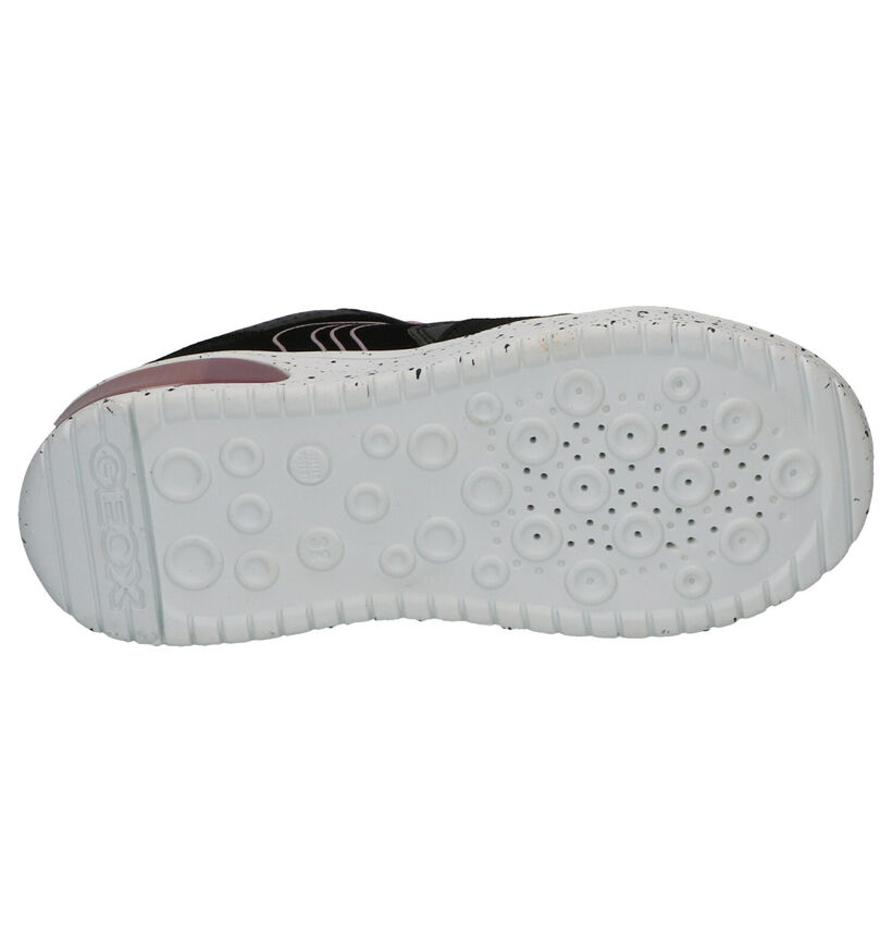 Geox Zwarte Sneakers in kunstleer (254483)