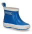 Bergstein Bottes de pluie en Bleu foncé pour garçons (314749) - pour semelles orthopédiques