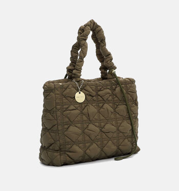 Emily & Noah Cabas Beige/Vert