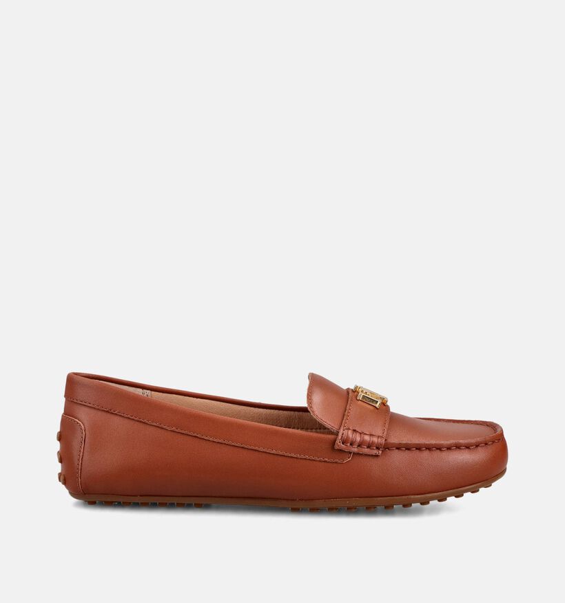 Polo Ralph Lauren Barnsburry Loafers en Cognac pour femmes (372001)