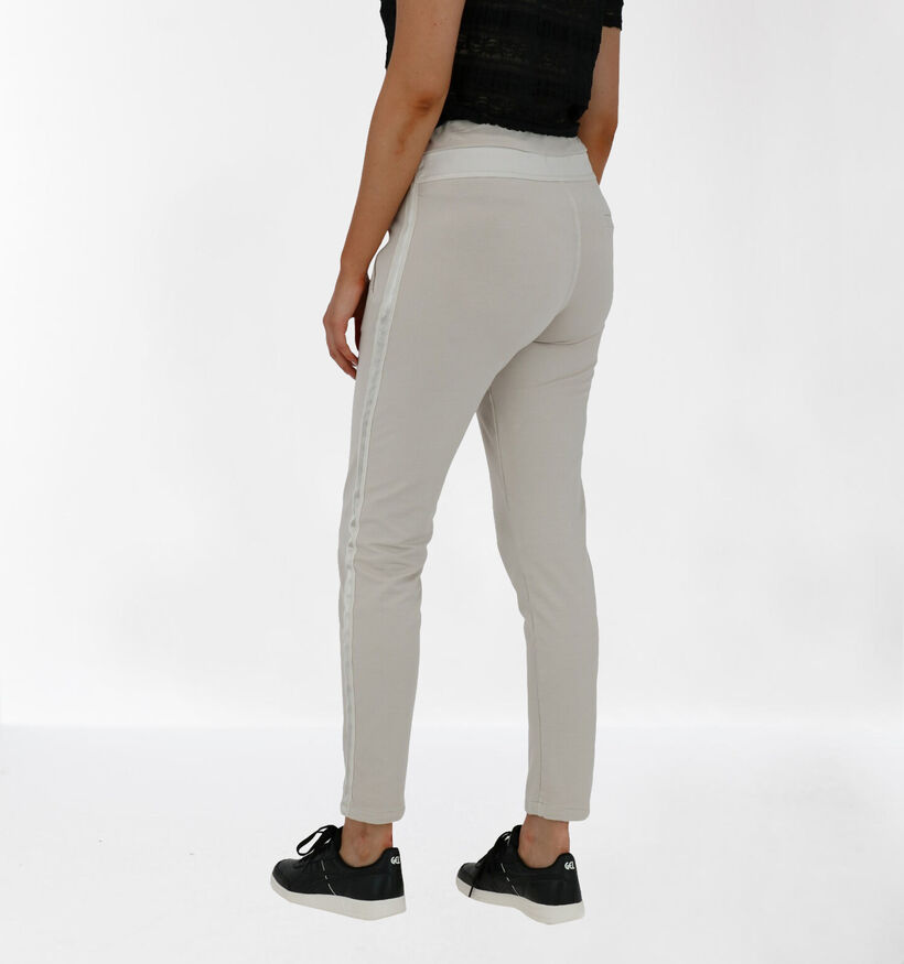 iSilk Pantalon style jogging en Beige (277160)