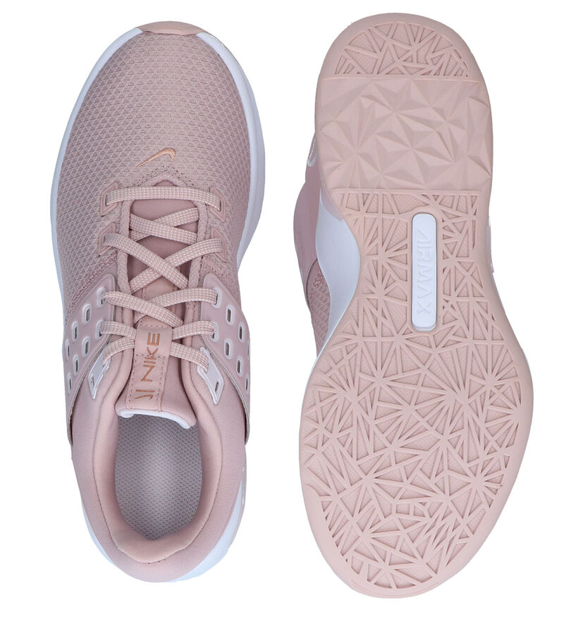 Nike Air Max Bella Baskets en Blanc en textile (290970)