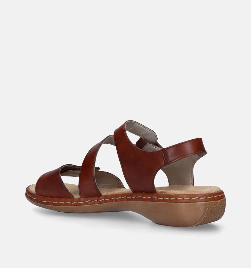 Rieker Zilveren Sandalen voor dames (354993)