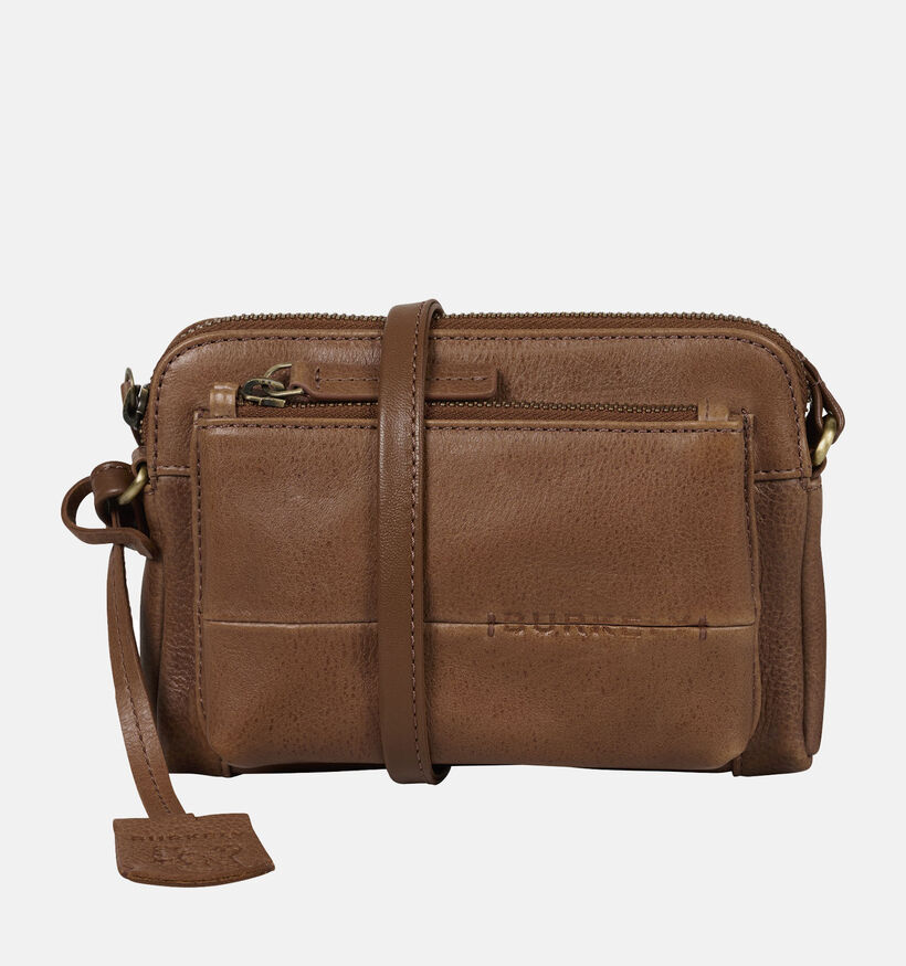 Burkely Norah Sac porté croisé en Cognac pour femmes (347960)