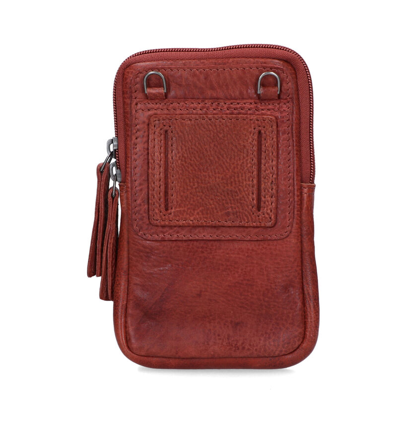 Hide & Stitches Okergeel Telefoontasje voor dames (333149)
