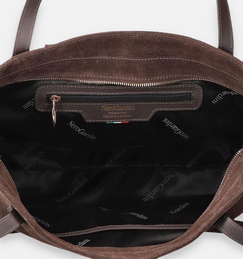 NeroGiardini Bruine Schoudertas voor dames (379306)