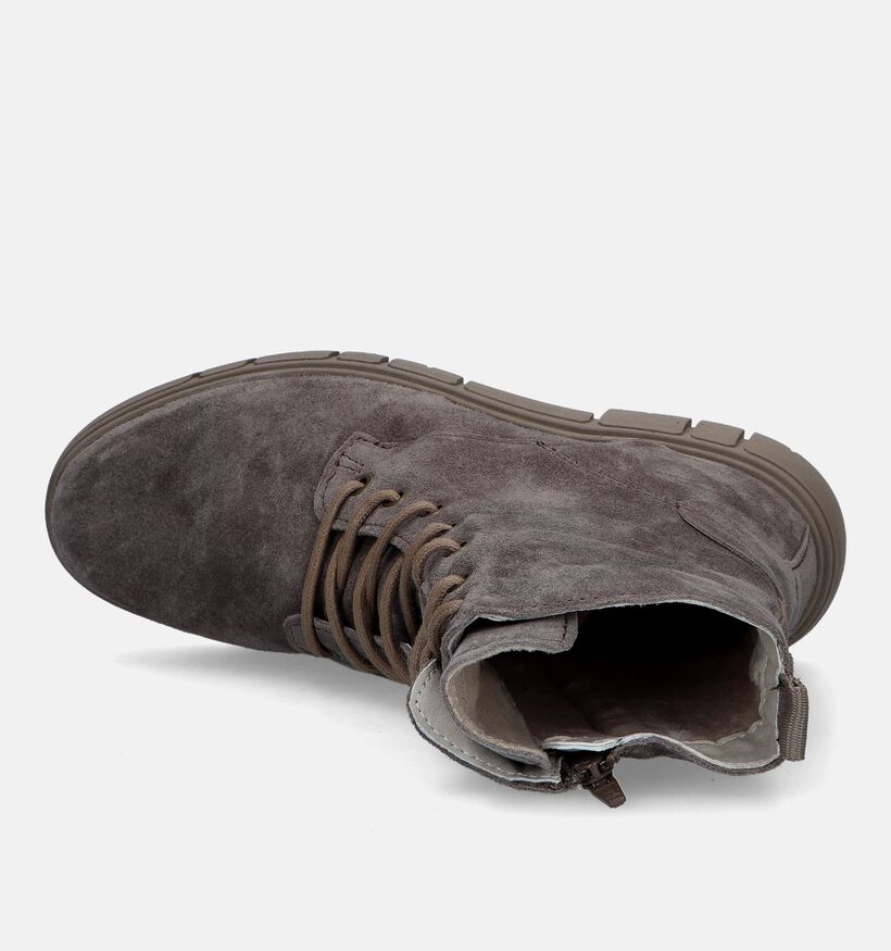 Solemade Paige 01 Boots en Taupe pour femmes (331670) - pour semelles orthopédiques