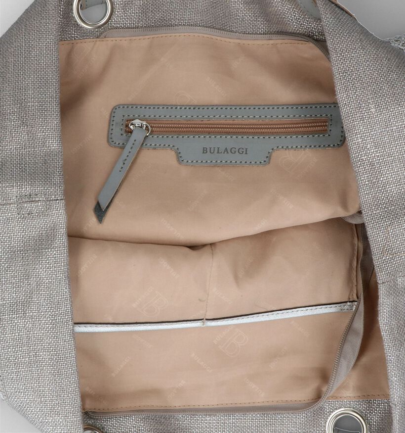 Bulaggi Sunny Zilveren Shopper tas met rits voor dames (341875)