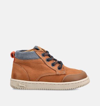 STONES and BONES Mid Baskets Cognac/Marron