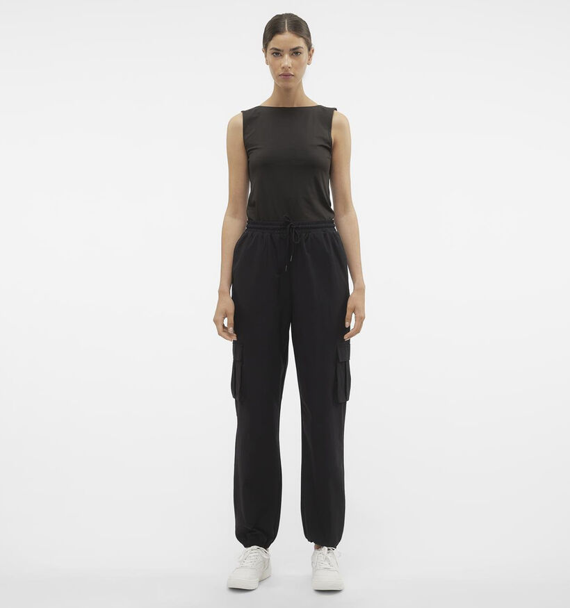 Vero Moda Kimberly Zwarte Cargo broek L32 voor dames (341993)